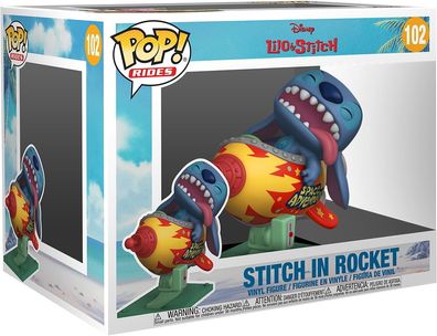 Disney Stitch in Rocket - Lilo and Stitch 102 - Funko Pop! - Vinyl Figur
