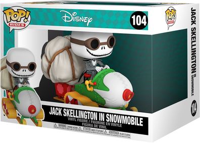 Disney Nightmare Before Christmas - Jack Skellington in Snowmobile 104 - Funko P