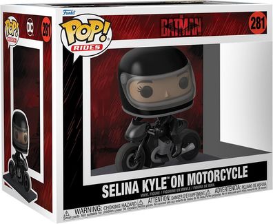 The Batman - Selina Kyle on Motorcycle 281 - Funko Rides Pop! - Vinyl Figur