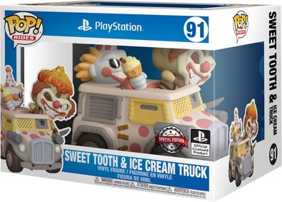 PlayStation - Sweet Tooth & Ice Cream Truck 91 Special Edition - Funko Pop! Ride