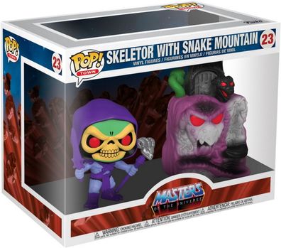 Masters of the Universe - Skeletor With Snake Mountain 23 - Funko Town Pop! - Vi