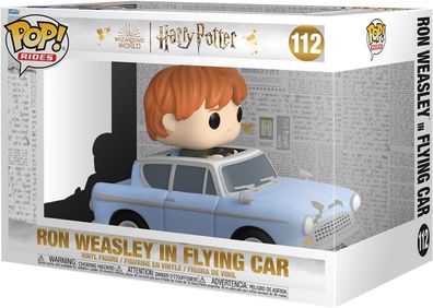 Harry Potter - Ron Weasley in Flying Car 112 - Funko Pop! Rides Vinyl Figur