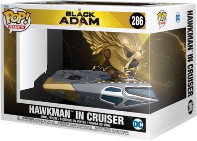 Black Adam - Hawkman in Cruiser 286 - Funko Pop! Rides - Vinyl Figur