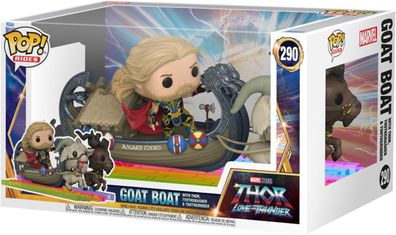 Thor Love and Thunder - Goat Boat With Thor Toothgnasher & Toothgrinder 290 - Fu