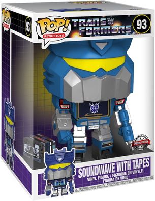 Transformers - Soundwave With Tapes 93 Special Edition - Funko Pop! - Vinyl Figu