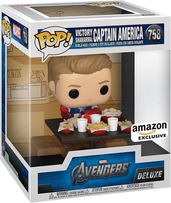Marvel Avengers - Victory Shawarma: Captain America 758 Amazon Exclusive - Funko