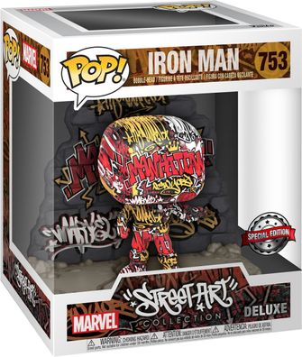 Marvel Iron Man - Street Art 753 Special Edition - Funko Pop! - Vinyl Figur