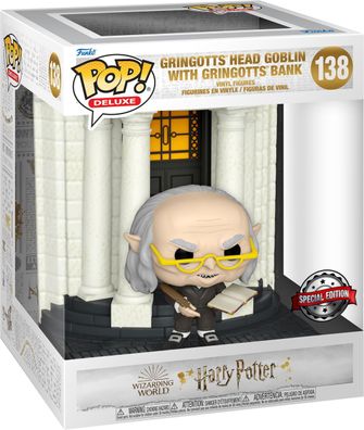 Harry Potter - Gringotts Head Gobliun With Gringotts Bank 138 Special Edition -