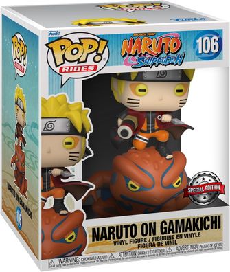 Naruto Shippuden - Naruto on Gamakichi 106 Special Edition - Funko Pop! - Vinyl
