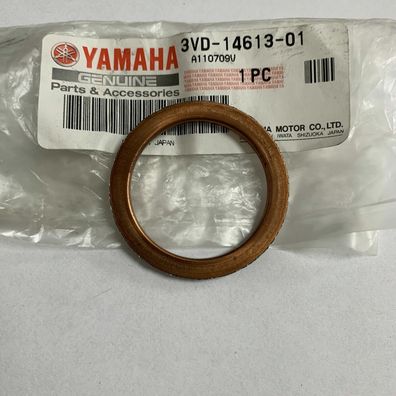 Yamaha YZF 450 Auspuff Krümmer-Dichtung 3VD-14613-01 Exhaust gasket Qm0017
