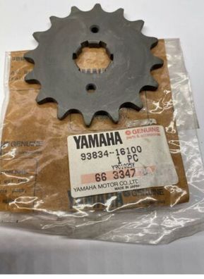 Yamaha Dt250 Dt400 Tt250 Kettenrad 93834-16100-00 Original Yamaha Teil xx5099