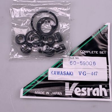 Simmerring 8 Stk Valve Guide seal 8 pcs Kawasaki KZ1100 92049-016 XX5966