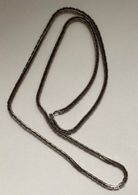 Schwere Silberkette - Juwelliersarbeit 800er Silber - 49,5 Gramm - 80 cm Länge