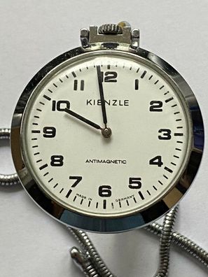 Kienzle Taschenuhr mit Uhrenkette - Herren - Klassiker - Werk läuft