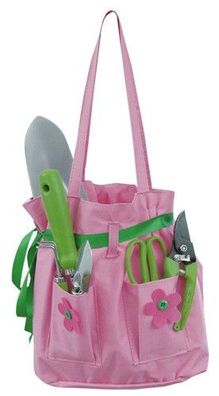 Trend Import Mimi´s little Garden Kinder Gartentasche mit Werkzeug 7tlg. Neuware