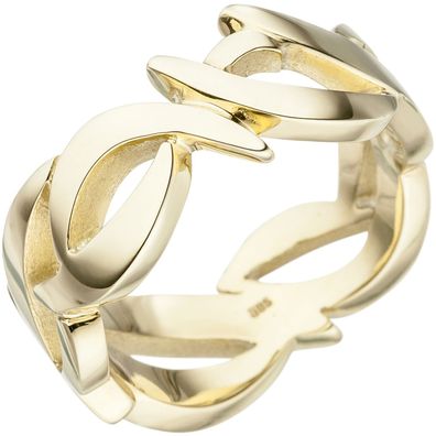 Damen Ring 585 Gold Gelbgold Goldring Gelbgoldring Breite ca. 9,1 mm Damenring