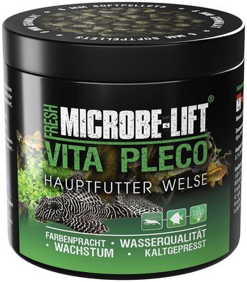Microbe-Lift Vita Pleco 6mm Süßwasser Fischfutter 120 gr