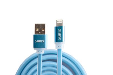 Sunix 1,2M Softtouch USB Lightning Ladekabel Datenkabel Kabel Ladegerät kompatibel...