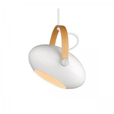 Halo Design No. 734337 LED Pendelleuchte D. C, weiss matt-Eiche Ø 26