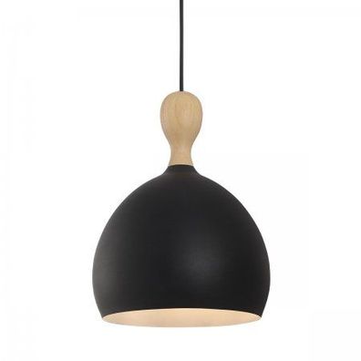 Halo Design 742882 Pendelleuchte Dueodde Metall E27 schwarz 24cm