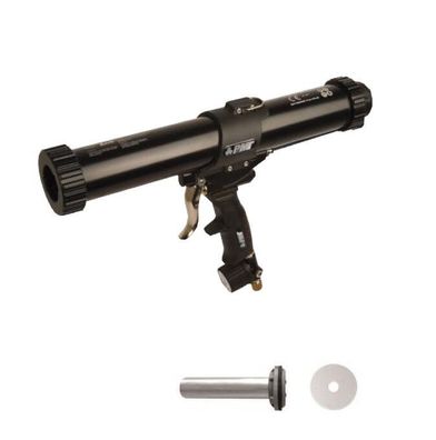CSG 370 II Druckluftpistole Silikon Kleber Dichtstoffe Softpacks und Kartuschen