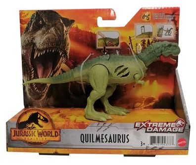 Mattel GWN17 Jurassic World Dominion Quilmesaurus bewegliche Dinosaurier Figur 1