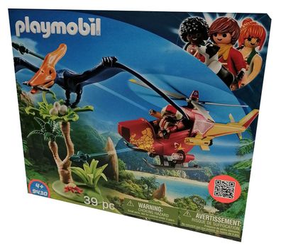 Playmobil 9430 Pteranodon Flugsaurier Pilot Helikopter mit Pfeilen Sauriereier F