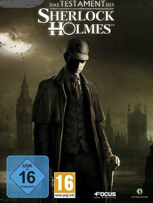 Das Testament des Sherlock Holmes (PC, 2012, Nur Steam Key Download Code) No DVD