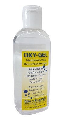 Oxy-Gel 100 ml, medizinische Desinfektion Händedesinfektion (99,50€/1l)