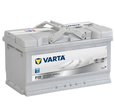 VARTA F19 Silver Dynamic 85Ah 800A Autobatterie 585 400 080
