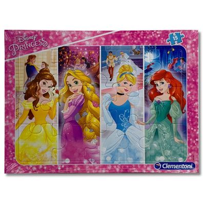 Clementoni Puzzle Princess 15 teilig Supercolor Puzzle Nr.1 Prinzessin