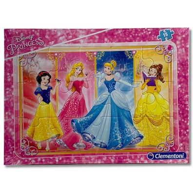 Clementoni Puzzle Princess 15 teilig Supercolor Puzzle Nr.2 Prinzessin