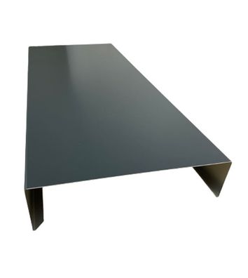 Mauerabdeckung 1,5 mm stark Alu Attika 2 m Sims Steinabdeckung