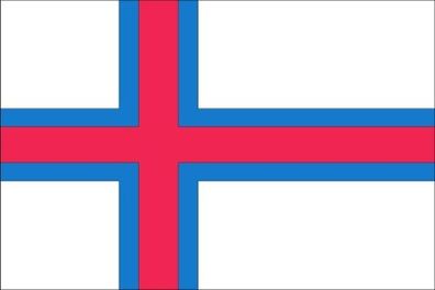 flaggenmeer® Flagge Färöer Inseln 80 g/ m²