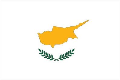 flaggenmeer® Flagge Zypern 80 g/ m² ca. 30 x 45 cm