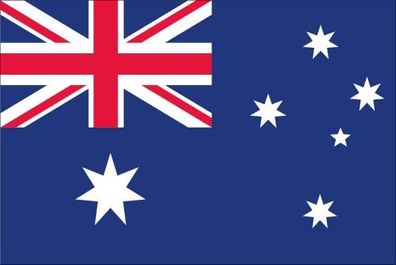 flaggenmeer® Flagge Australien 80 g/ m² ca. 30 x 45 cm
