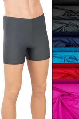 Herren Hotpant matte Farben stretch hauteng sehr kurze elastische Sporthose