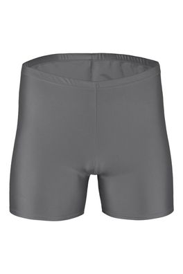 Herren Hotpant Anthrazit Kurzradler Sporthose shorts kurze Hose stretch shiny