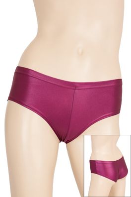 Damen Wetlook Panty Slip stretch shiny Glanz super elastisch Hauteng S bis XXL