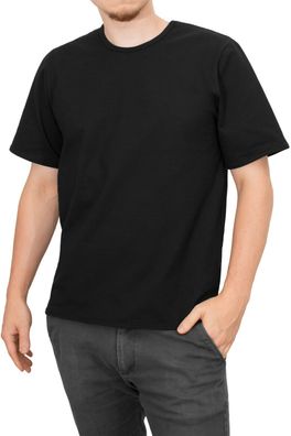 Herren T-Shirt Comfort Fit athleisure kurze Ärmel elastisch stretch BW/ EA 90/10
