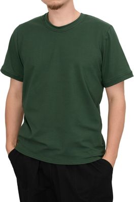Herren T-Shirt Wide Fit athleisure kurze Ärmel elastisch stretch BW/ EA 90/10