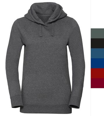 Russell Europe Men`s Authentic Melange Hooded Sweat R-261M-0