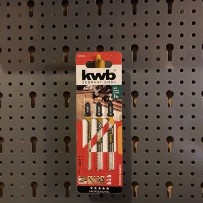 KWB Stichsägeblatt-Set Bi-Metall Holzbearbeitung | Einnockenschaft
