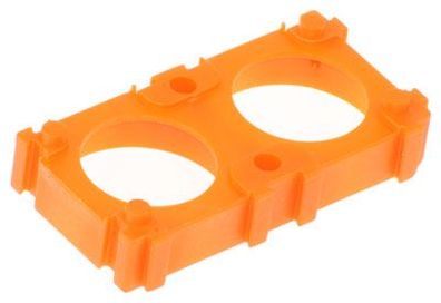 Plastik-Zellenhalter orange für A123-26650