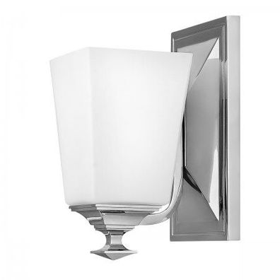 Elstead Lighting Baldwin 1-Light Wandleuchte 1-flammig Nickel poliert IP44 G9 3000K