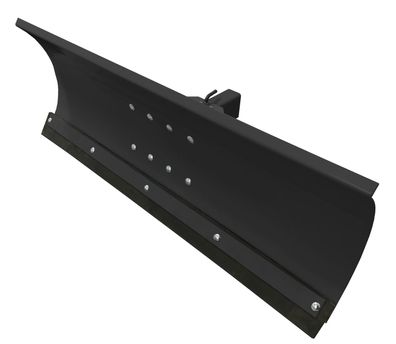 Schneeschild Schwarz Universal 5 Fach verstellbar für Rasentraktor 150x40 cm