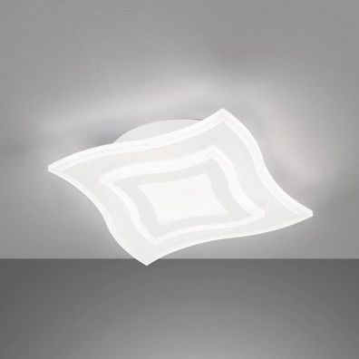 Fischer & Honsel 21288 LED Deckenleuchte Gorden weiß satiniert tunable white