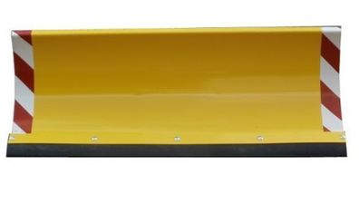 Universal Schneeschild für Einachser / Rasentraktor Reflektoren Gelb 200x40 cm