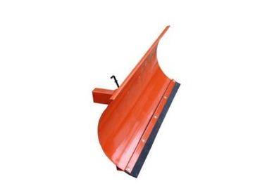 Räumschild Universal Schneeschild für Einachser / Rasentraktor Orange 150x40 cm