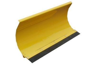 Räumschild Universal Schneeschild für Einachser / Rasentraktor Gelb 150 x 40 cm